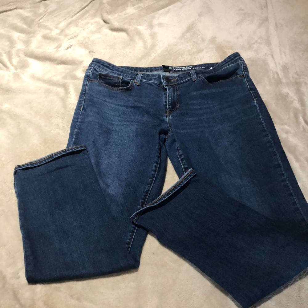 Gap straight cuff jeans